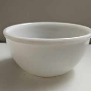 Fire King White Mixing Bowl